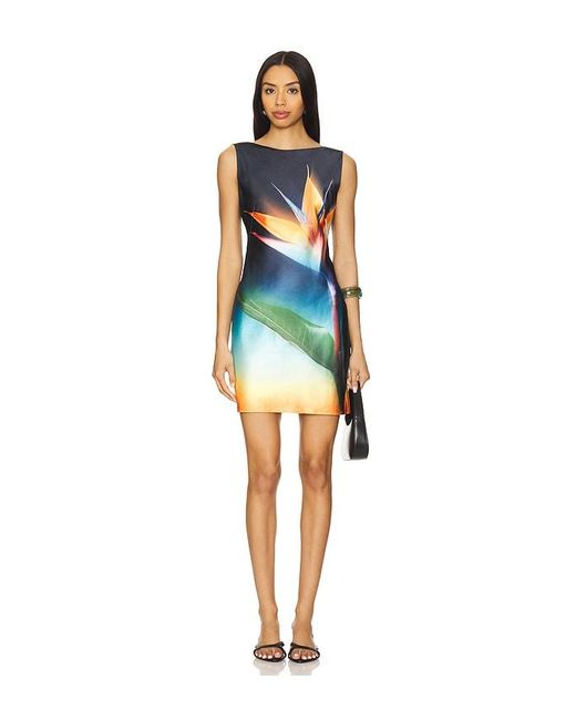 Runaway the Label Blue Samsara Mini Dress