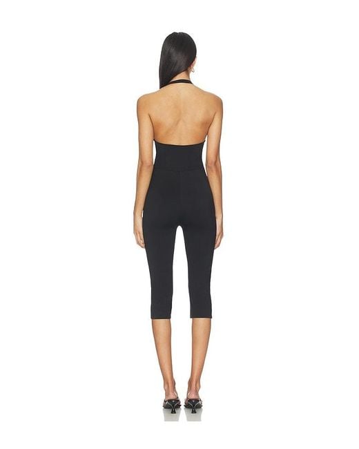 superdown Blue Niomie Capri Jumpsuit
