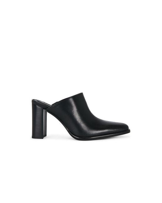 Jonathan Simkhai Black Carolyn Vachetta Leather Mule