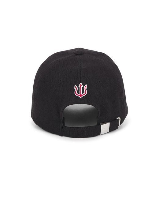 VERUTUM Black Initial Cap for men