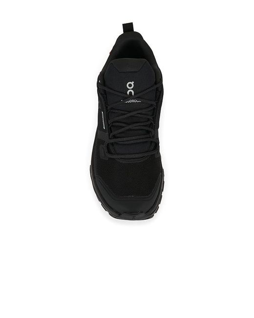 On Shoes Black Cloudrock Low Wp for men