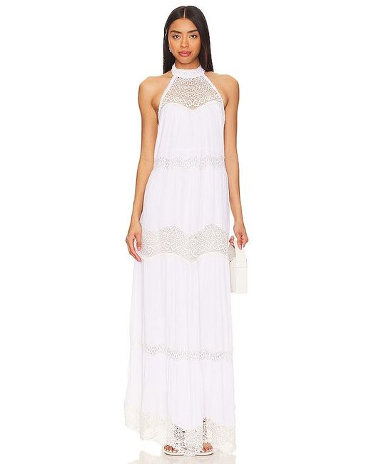 Tularosa White Emily Maxi Dress