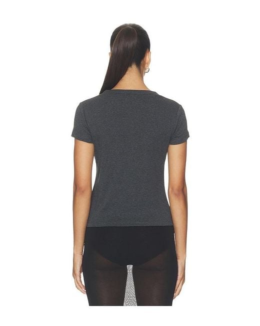 St. Agni Black Organic Cotton Baby Tee