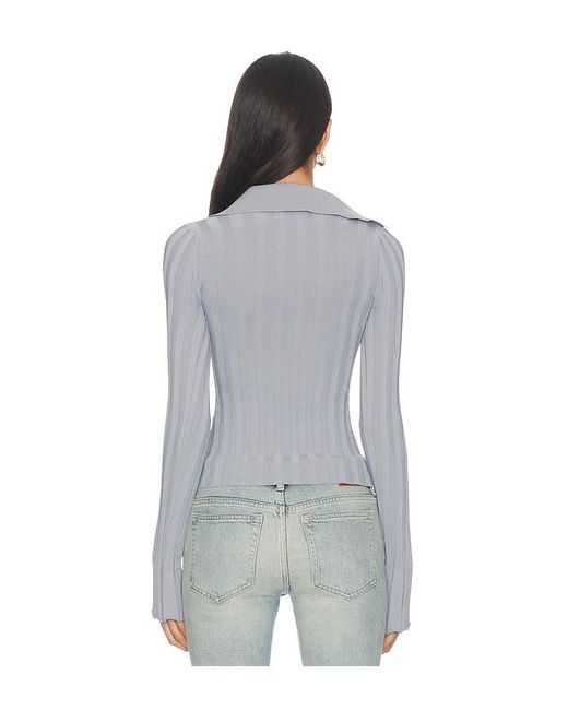 ALL THE WAYS Blue Azarliah Sweater Top