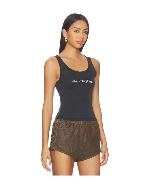 The Laundry Room Multicolor Diet Coke Please Rib Tank