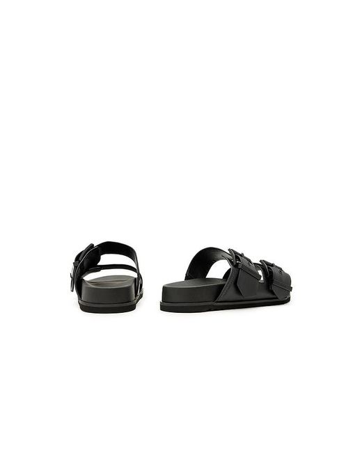 AllSaints Black Sian Sandal