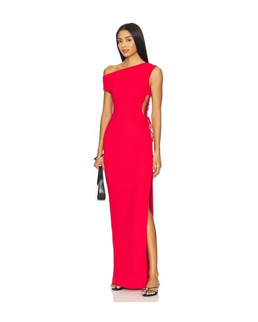 superdown Red Amber Maxi Dress