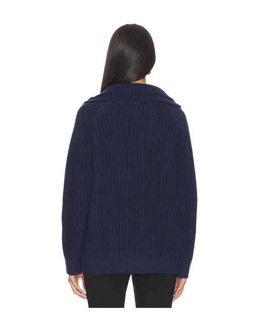 Line & Dot Blue Hendrix Sweater