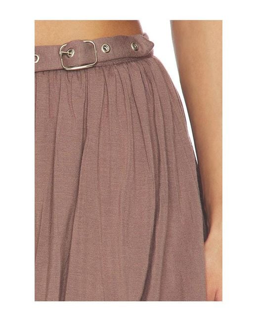 superdown Gray Dakoa Mini Skirt