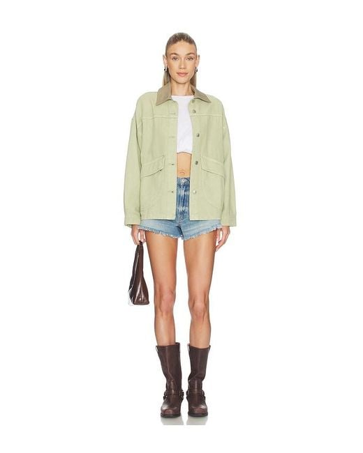 Free People Blue X We The Free Sparks Fly Short