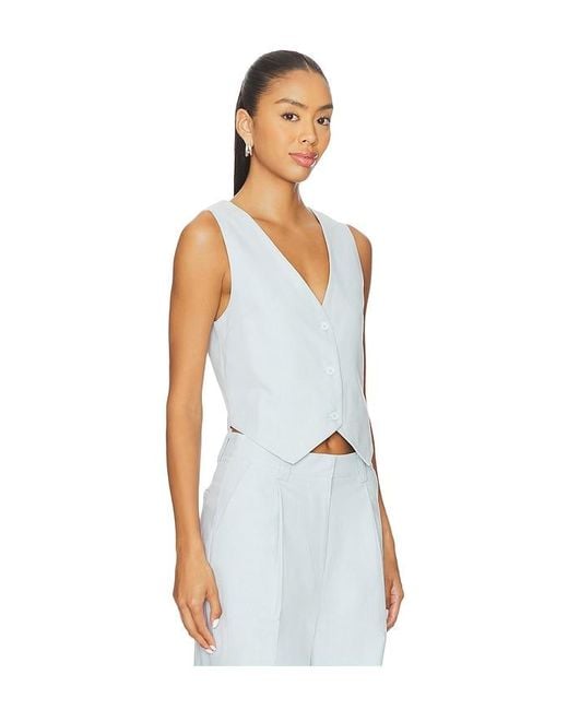 Lioness White X Revolve Leo Vest