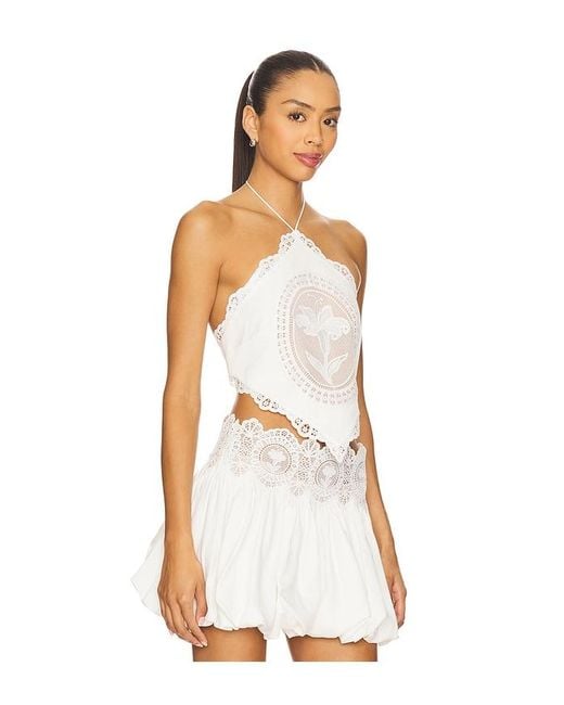 retroféte White Summer Top