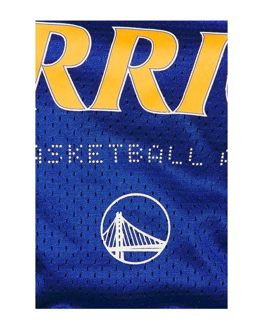 OFF SEASON Blue Jersey Halter Top