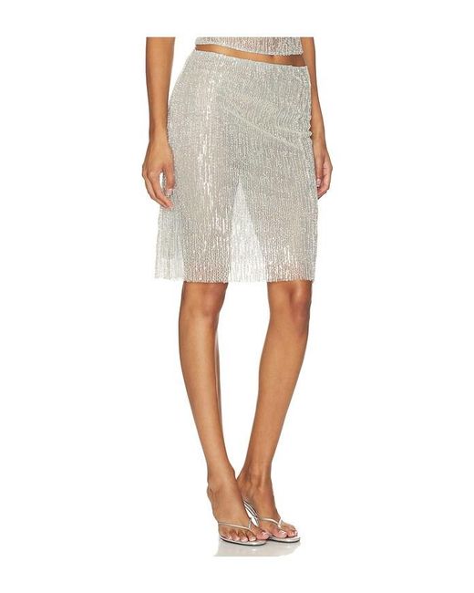 The New Arrivals Ilkyaz Ozel Multicolor Ani Skirt