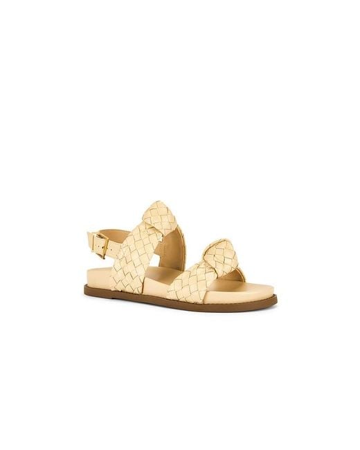 SCHUTZ SHOES Metallic Kareena Knot Sporty Sandal