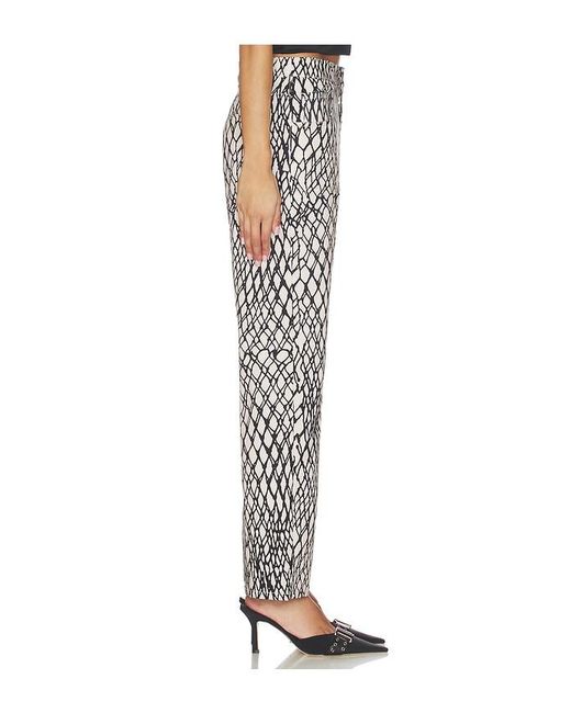 Miaou White Boyfriend Pant