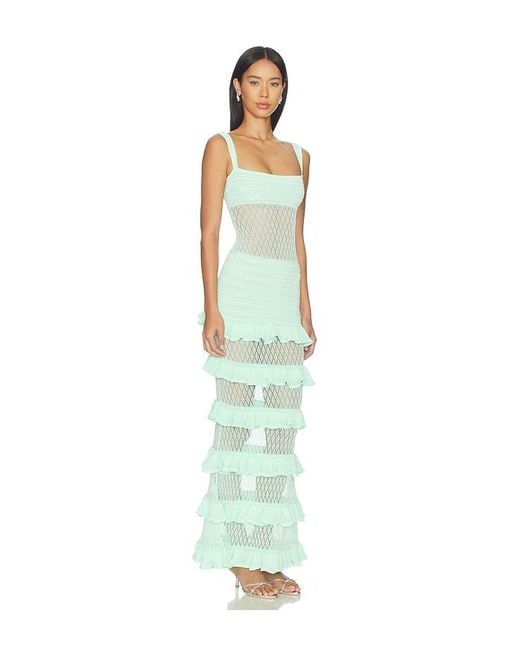 retroféte Blue Thora Dress