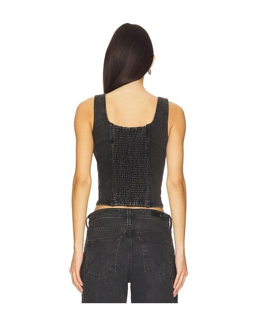 Gestuz Black Similina Top
