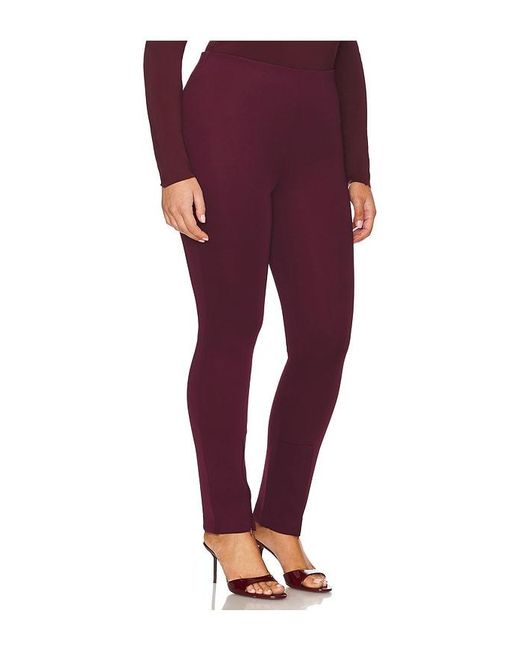 GOOD AMERICAN Red Sculpting Boss Pull On Slim Pant