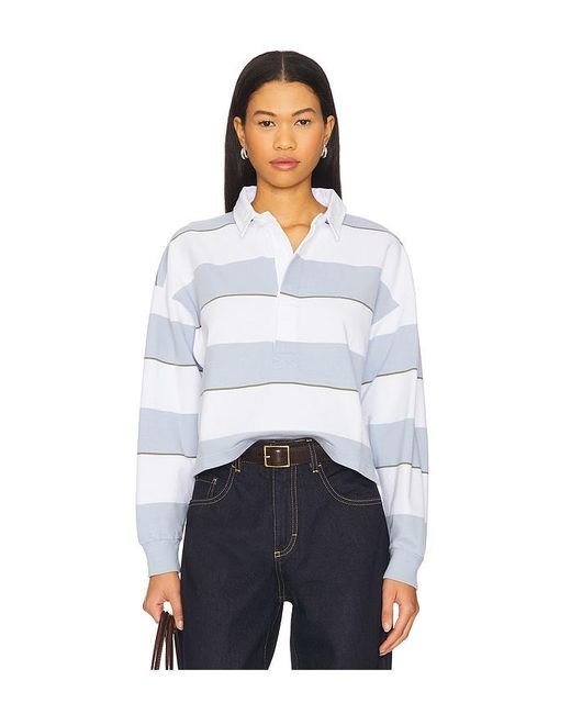Amo Denim Annie ラグビー White