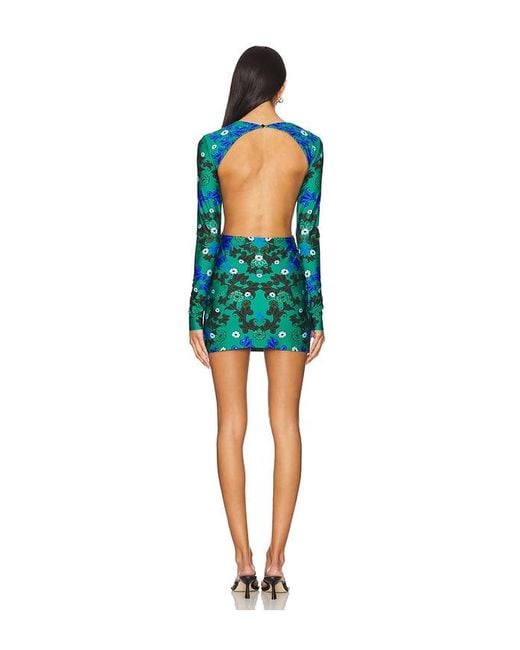 Agua Bendita Blue X Revolve Juliana Dashi Mini Dress