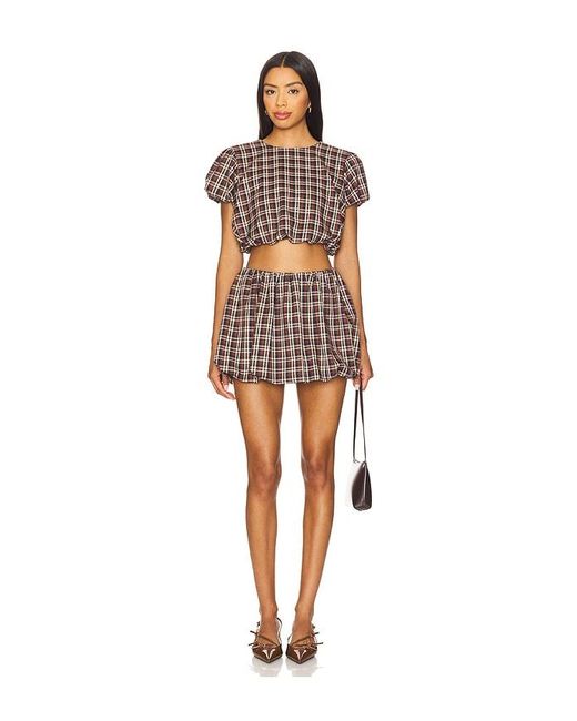 Show Me Your Mumu Black Highland Bubble Skort