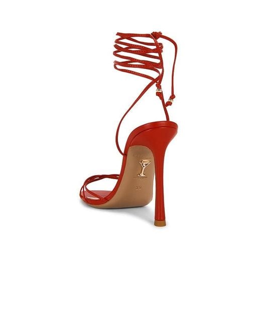 retroféte Red Lucia Heel