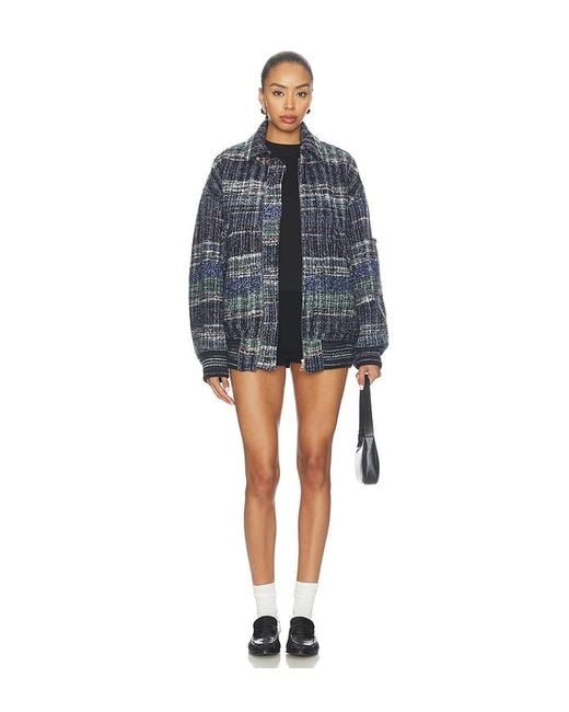 Missoni Blue Bomber Jacket