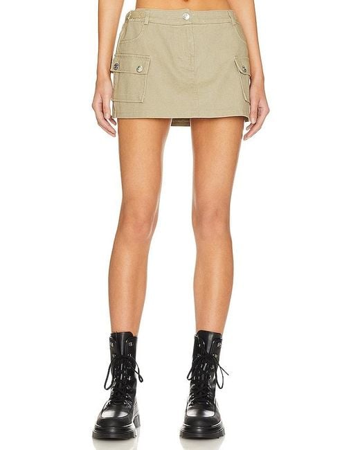 Steve Madden Green Krisha Skirt