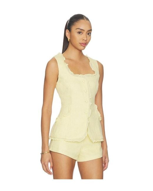 Amanda Uprichard Natural Kya Top