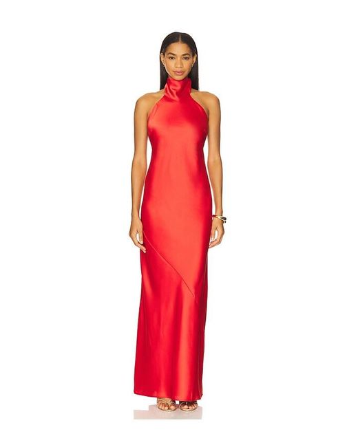 Show Me Your Mumu Red Maxikleid Lisa