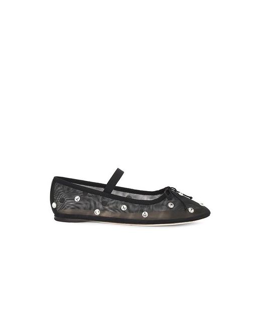 Loeffler Randall Leonie バレーフラット Black