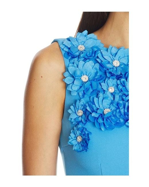 Elliatt Blue Dali Floral Gown