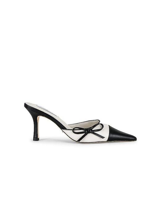 Tony Bianco White Shirley Mule