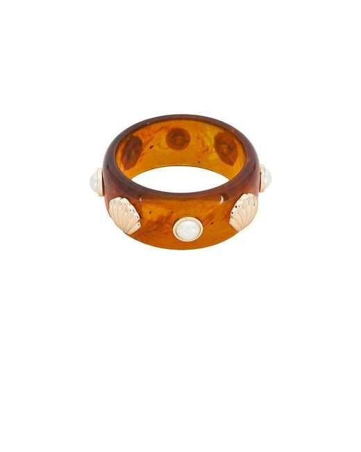 petit moments Orange Detailed Resin Cuff