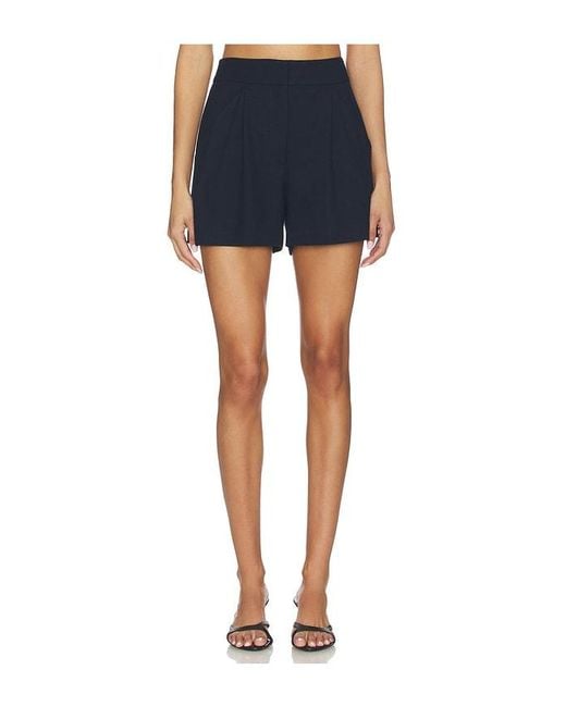 Veronica Beard Blue Marbeau Short