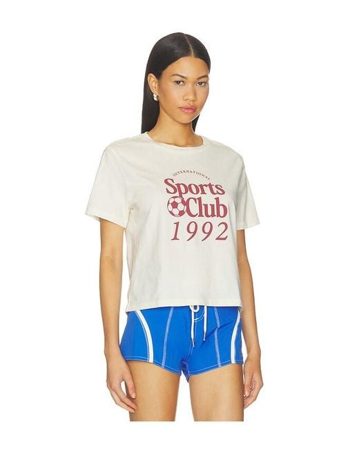 Sunny Somewhere White Sports Club 1992 Tee