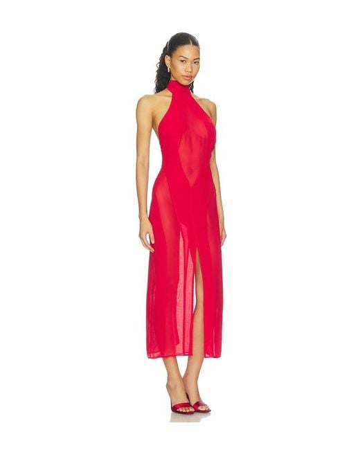 GUIZIO Red Koemi Dress