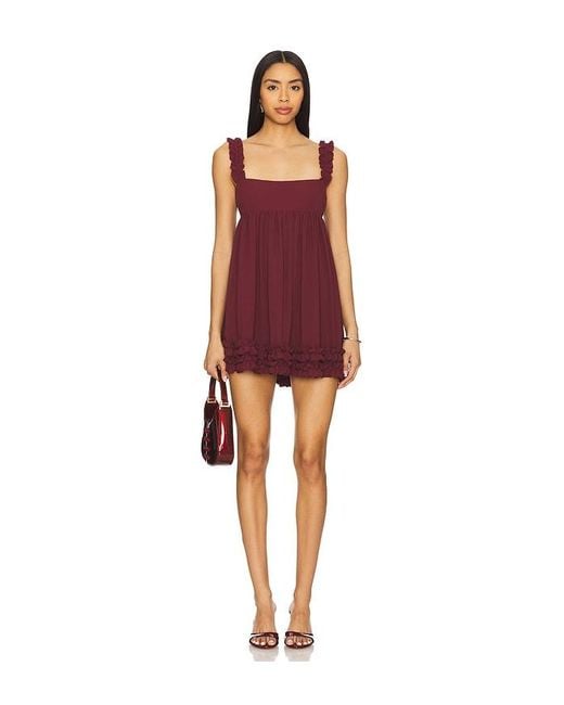 MAJORELLE Chandra ドレス Red