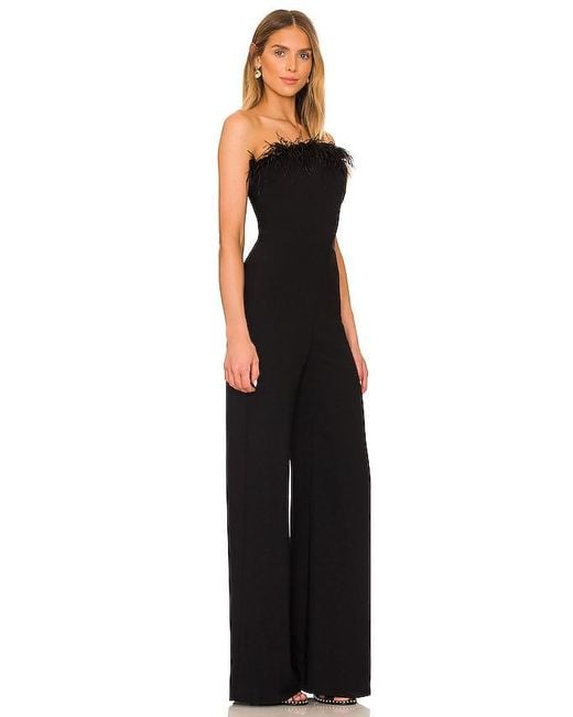 Amanda Uprichard Black X Revolve Amiah Jumpsuit