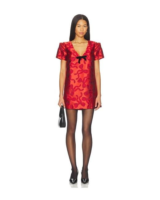 Show Me Your Mumu Red Jeanette Dress