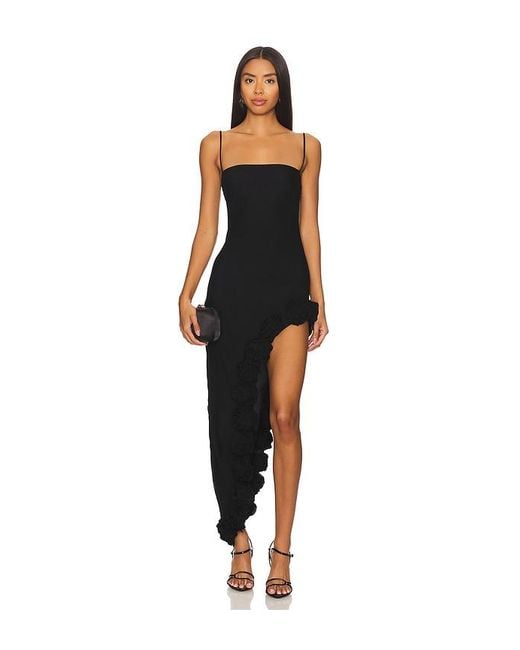 MAJORELLE Black Abendkleid Montauk
