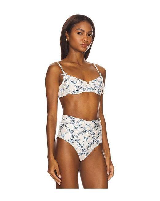 Agua Bendita Multicolor Sentido Bikini Top