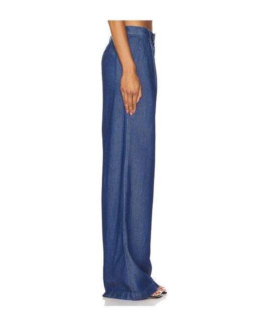 Lovers + Friends Blue Agathe Pant