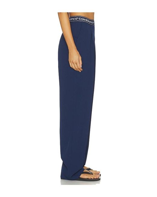 Casablanca Blue Sports Tailored Trouser