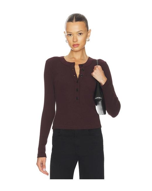 Citizens of Humanity Multicolor Varra Henley Top