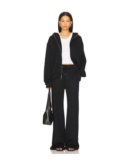 Heroine Sport Black Plush Hoodie