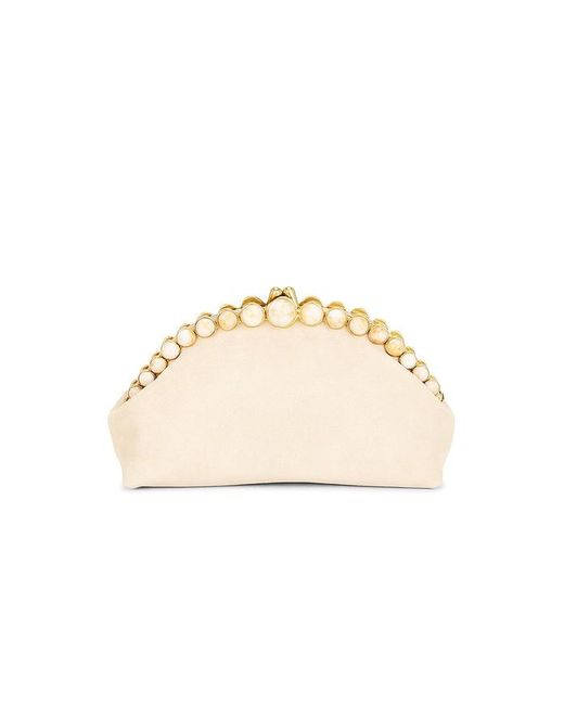 Cult Gaia Natural Una Clutch