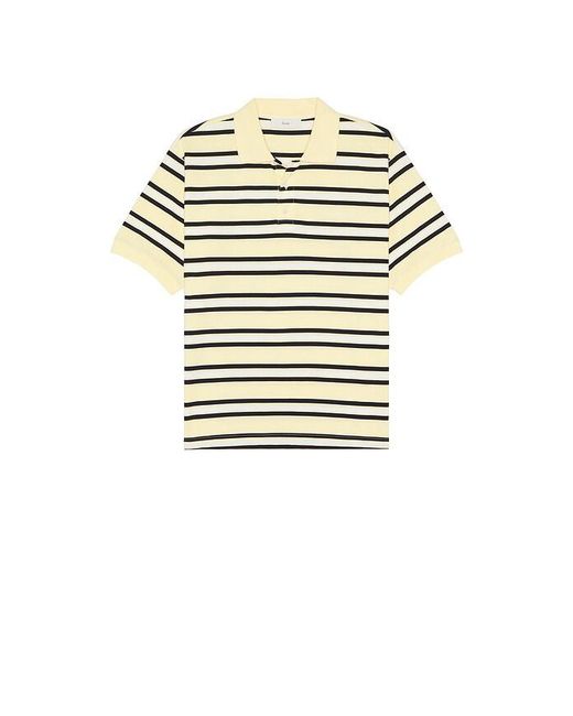 DUNST Multicolor Chunky Striped Polo Shirt for men