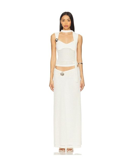 Lioness White Your Dreams Skirt